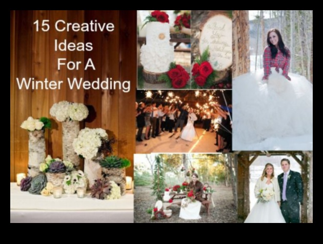 עשה זאת בעצמך לחתונה בחורף: תענוגות בעבודת יד ליום קסום