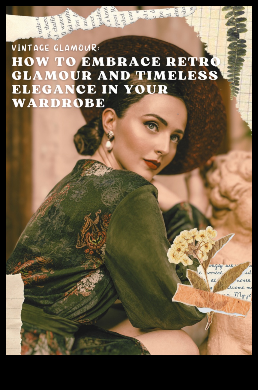 גלאם וינטג': אביזרי עשה זאת בעצמך עם כשרון רטרו