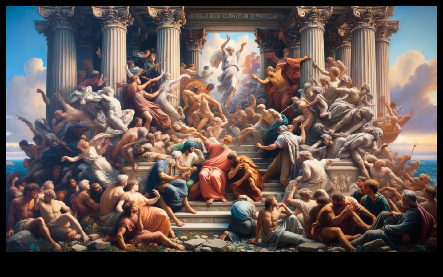 פלטה ניאו-קלאסית: חקר הצבעים של יופי רציונלי