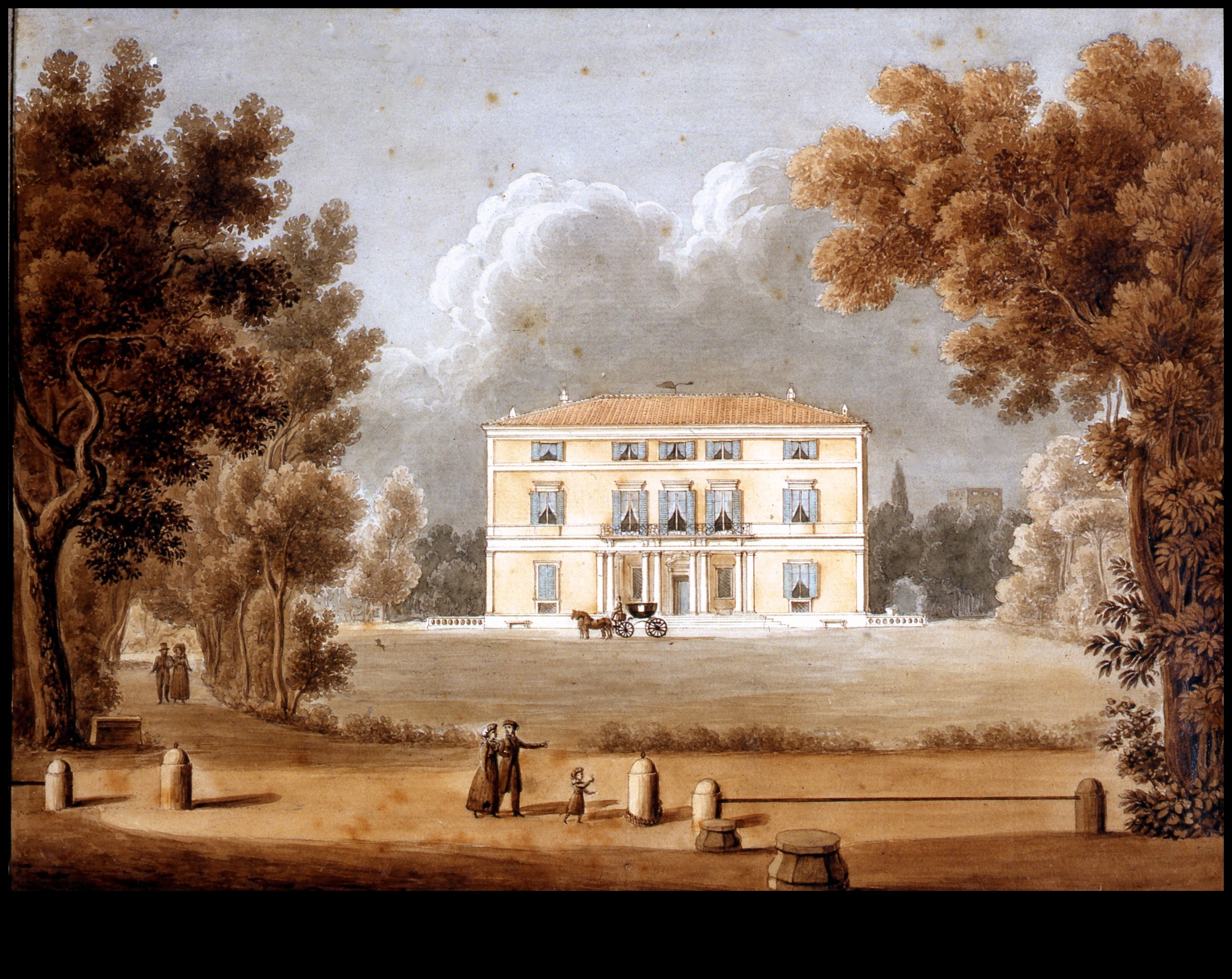 וילה ויסטה: ייצוגים אמנותיים של אחוזות כפריות רומיות