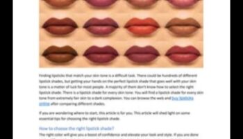 בחירת השפתון הנכון: מט, סאטן או קרם - איזה גימור מתאים לך?