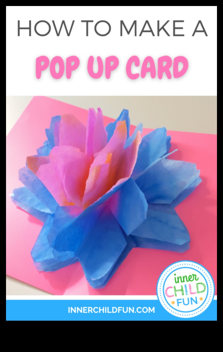 הגחמה של כרטיסים קופצים: הפתעה והנאה עם נייר